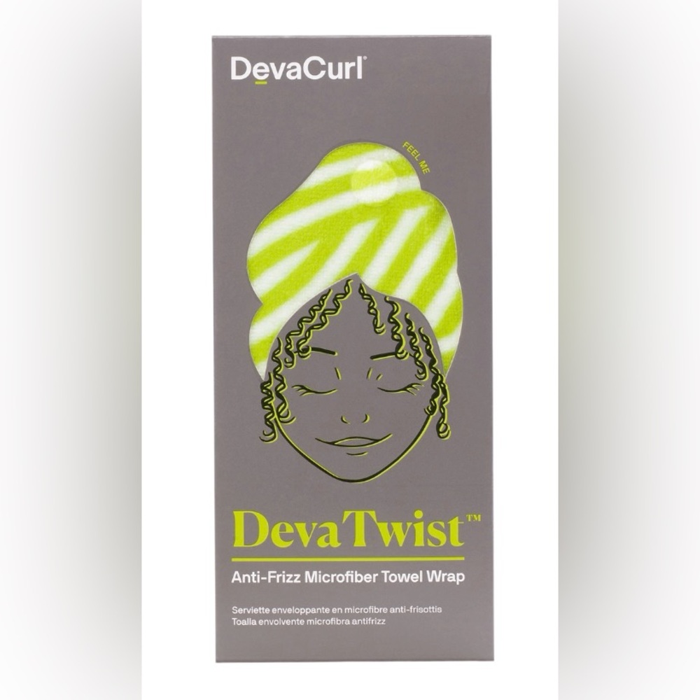 NIB DevaCurl Twist Microfiber Towel Wrap+DevaCurl Ulta Defining Gel + Free Gifts